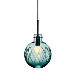 Hadeland Glassverk Krystallkule Lampe