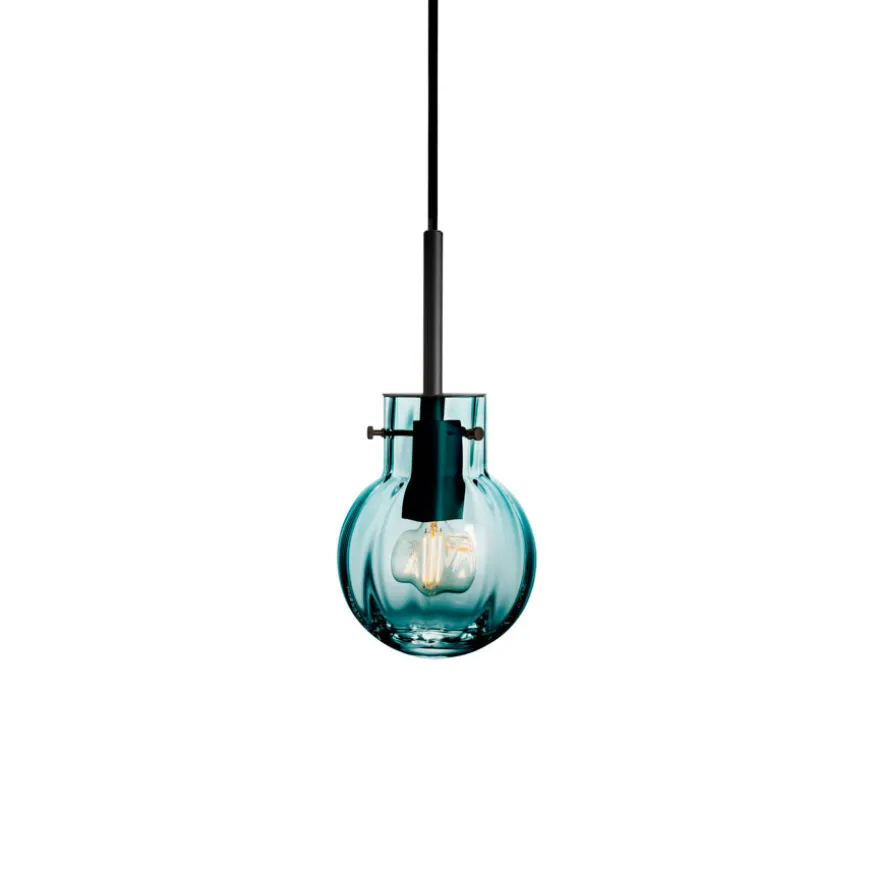 Hadeland Glassverk Krystallkule Taklampe