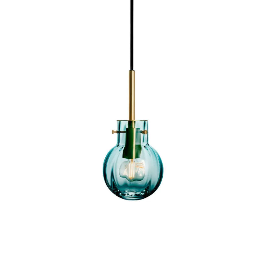 Hadeland Glassverk Krystallkule Taklampe
