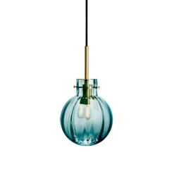 Hadeland Glassverk Krystallkule Taklampe