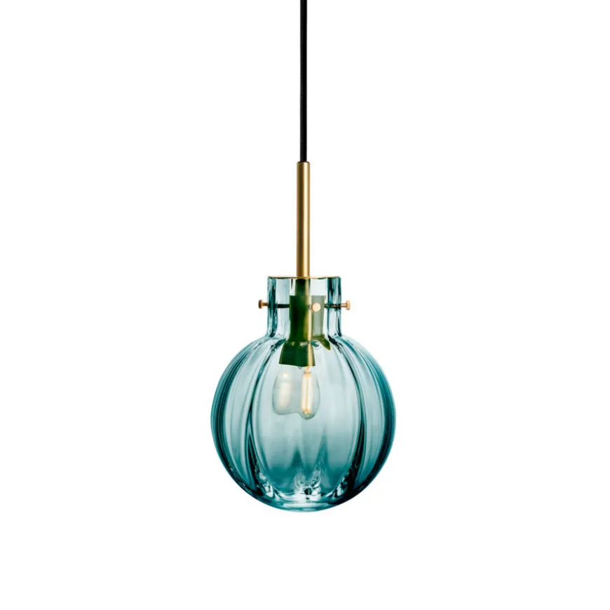 Hadeland Glassverk Krystallkule Taklampe