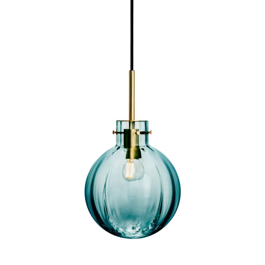 Hadeland Glassverk Krystallkule Taklampe