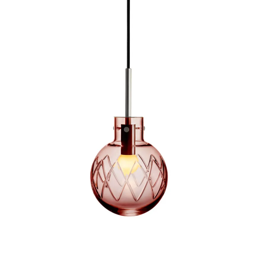 Hadeland Glassverk Krystallkule Taklampe
