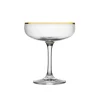 Hadeland Glassverk Odyssè Cavaskål Gullkant 2stk 25cl