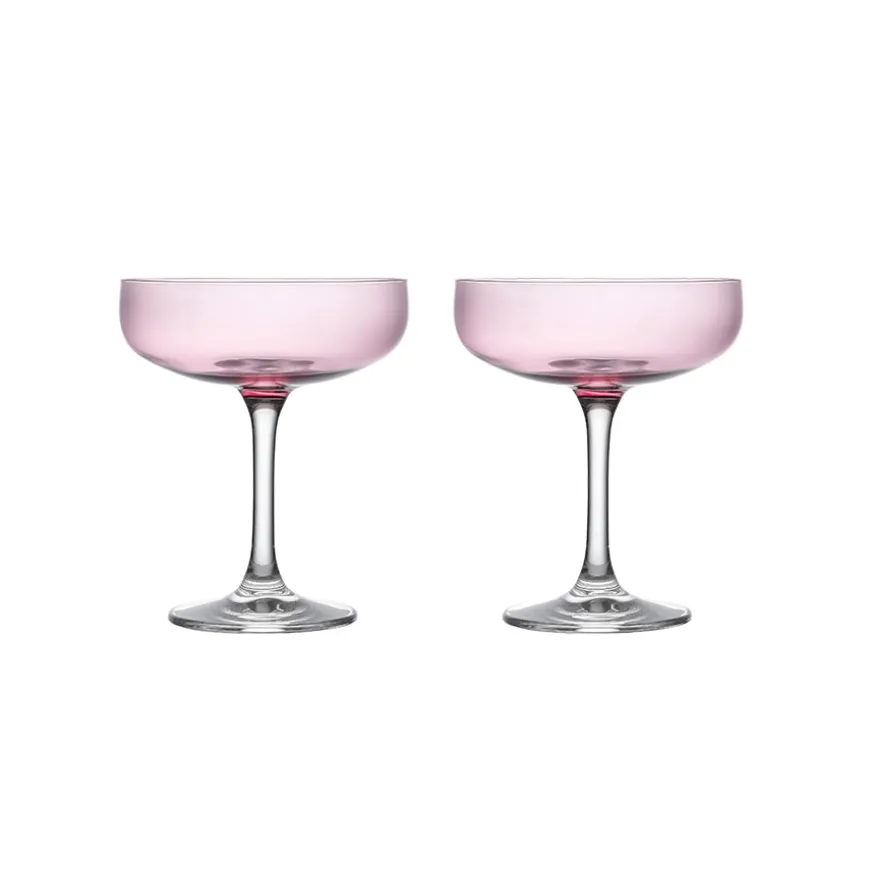 Hadeland Glassverk Odyssé Cavaskål Rosa 25cl 2pk