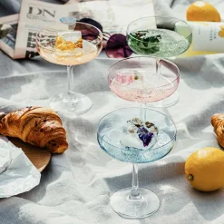 Hadeland Glassverk Odyssé Cavaskål 25cl 2pk Grønn