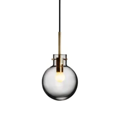 Hadeland Glassverk Røkgrå Taklampe