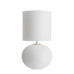 Hadeland Glassverk Senja Bordlampe Matt Hvit