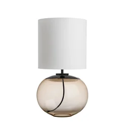 Hadeland Glassverk Senja Bordlampe Kakao
