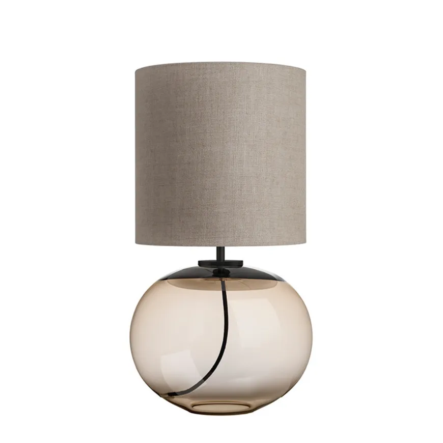 Hadeland Glassverk Senja Bordlampe Kakao