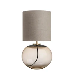 Hadeland Glassverk Senja Bordlampe Kakao