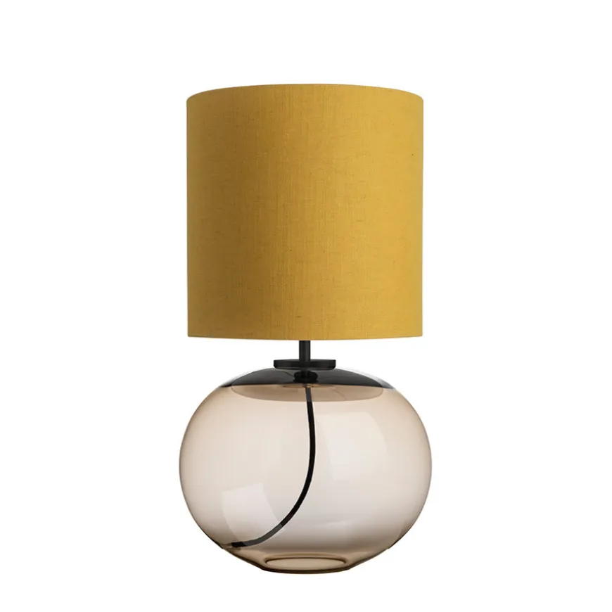Hadeland Glassverk Senja Bordlampe Kakao