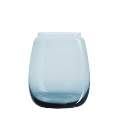 Hadeland Glassverk Siccori Vase 20cm Himmelblå
