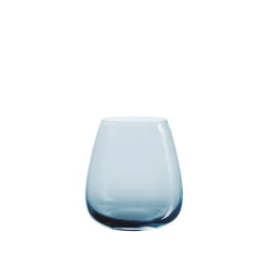 Hadeland Glassverk Siccori Vase 11cm Himmelblå