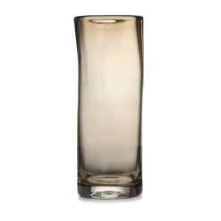 Hadeland Glassverk Sine Vase 29,5x11cm Kakao