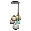 Hadeland Glassverk Skumring Taklampe Krystallkuler 5stk