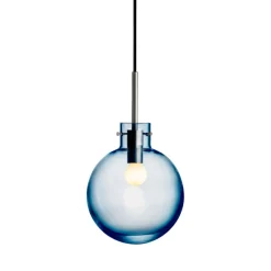Hadeland Glassverk Stålblå Taklampe