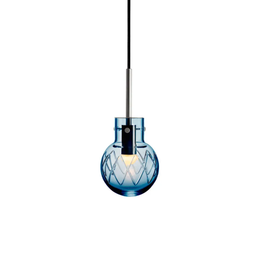 Hadeland Glassverk Taklampe Stålblå