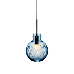 Hadeland Glassverk Taklampe Stålblå