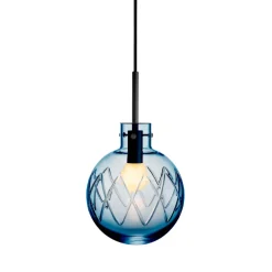 Hadeland Glassverk Taklampe Stålblå