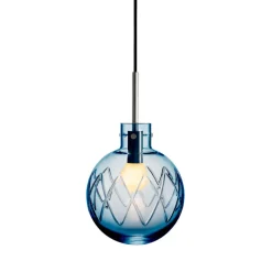 Hadeland Glassverk Taklampe Stålblå