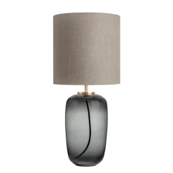Hadeland Glassverk Vega Bordlampe Røkgrå