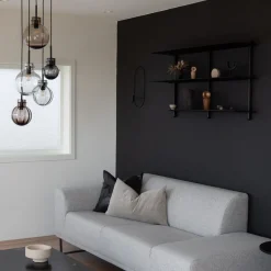 Hadeland Krystallkule Taklampe 5stk