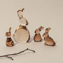 Hare 11cm Glass fra Hadeland Glassverk