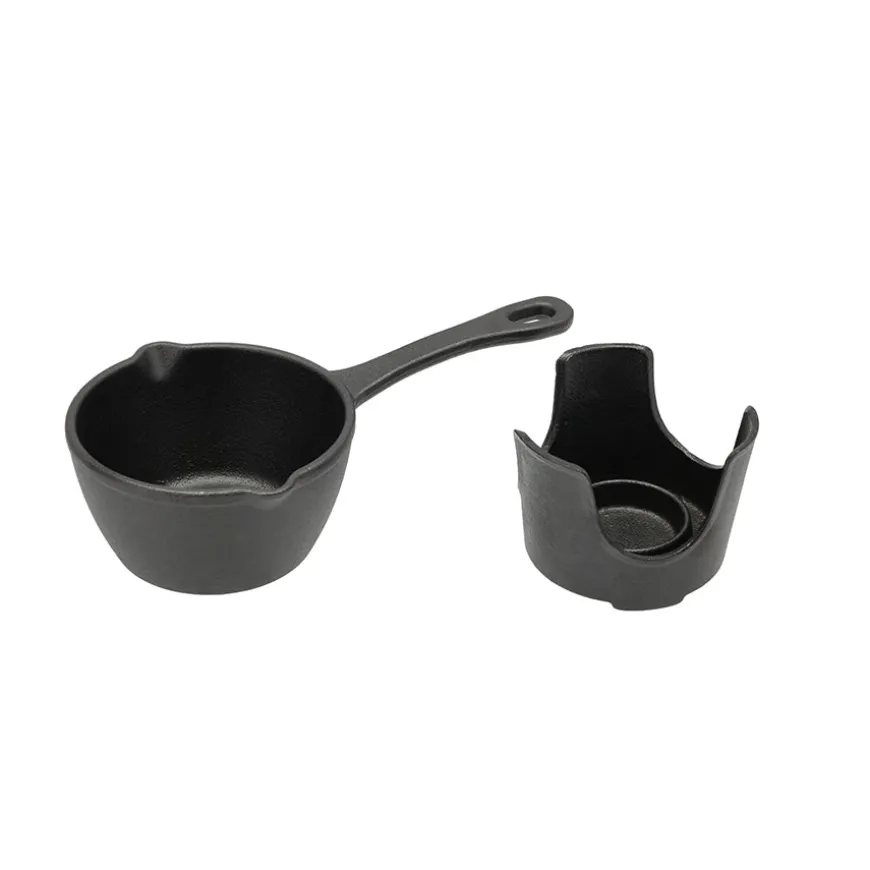 Holm Sausevarmersett 12cm Støpejern Svart