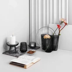 Iittala Aino Aalto Vase Mørk Grå 160 mm