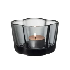 Iittala Alvar Aalto Telysholder 60 mm Grå