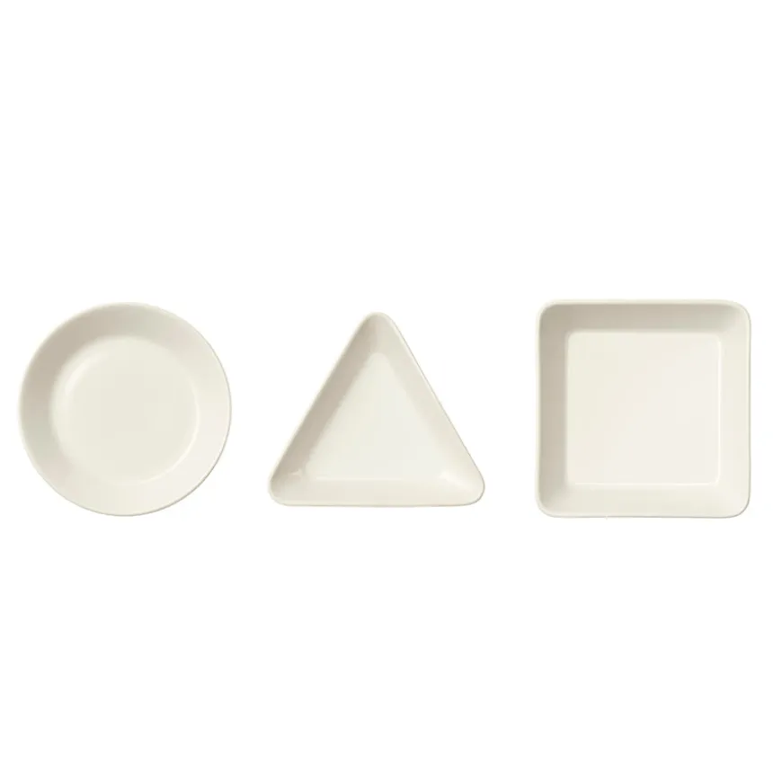 Iittala Teema Mini Serveringsfat 3pk Hvit