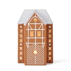 Kähler Gingerbread Lyshus Stor Brun