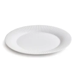 Kähler Hammershøi Ovalt Serveringsfat 28,5x22,5 cm Hvit