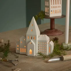 Kähler Urbania Lyshus By 21cm Hvit