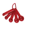 KitchenAid Målesett 5 deler Rød