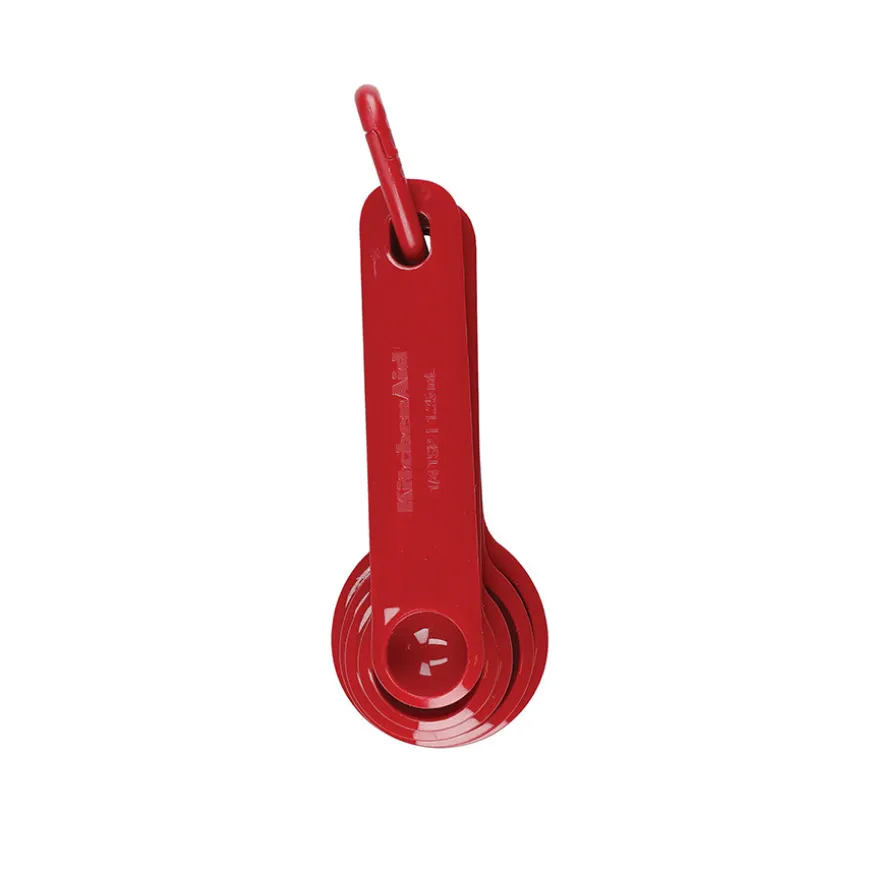 KitchenAid Målesett 5 deler Rød