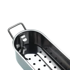 Kitchencraft Fiskekjele 45cm Rustfritt Stål