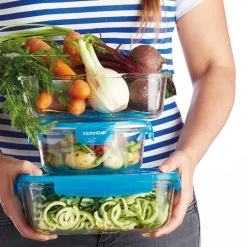 Kitchencraft Oppbevaringsboks 1L Plastlokk