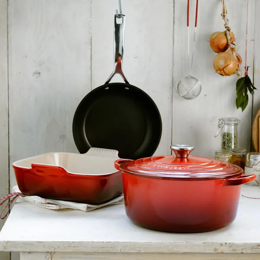 Le Creuset Støpejernsgryte 5,3L/26cm Cerise