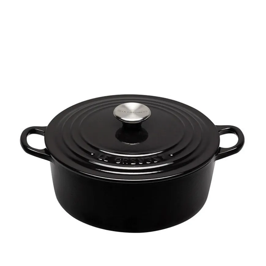 Le Creuset Støpejernsgryte 4,2L/24cm Black