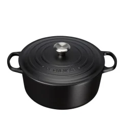 Le Creuset Støpejernsgryte 5,3L/26cm Matte Black