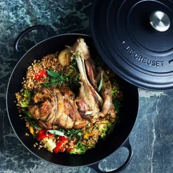 Le Creuset Støpejernsgryte 5,3L/26cm Matte Black