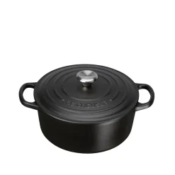 Le Creuset Støpejernsgryte 3,3L/22cm Matte Black