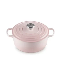 Le Creuset Støpejernsgryte 4,2L/24cm Shell Pink