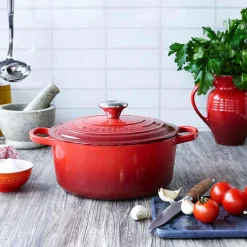 Le Creuset Støpejernsgryte 4,2L/24cm Cerise