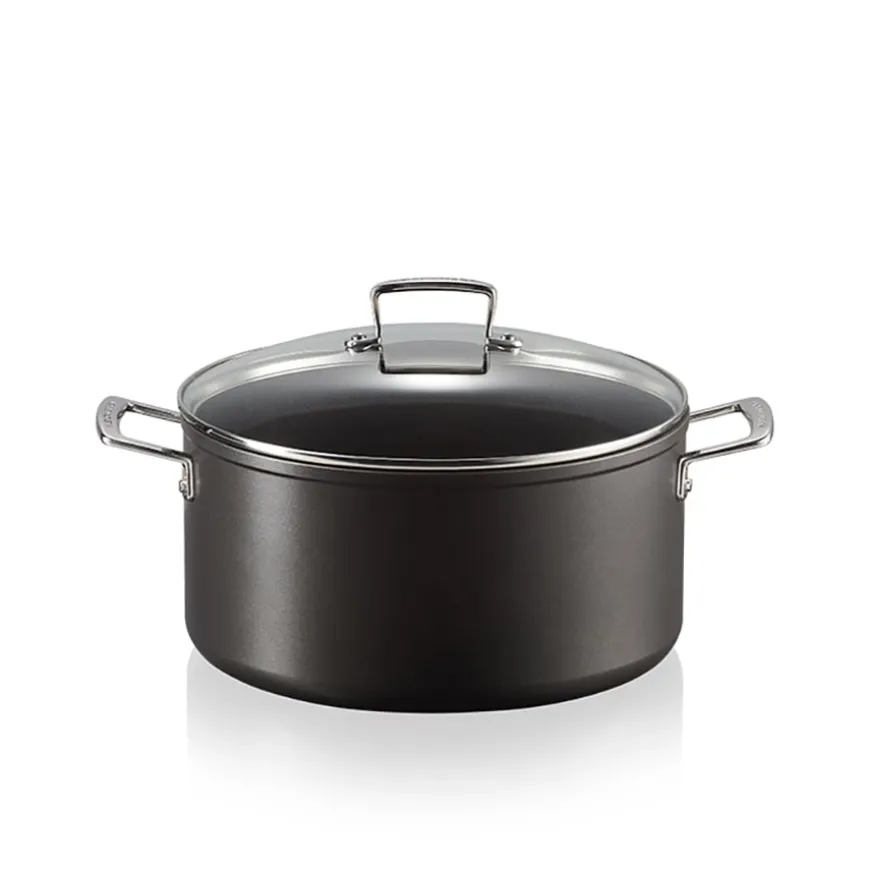 Le Creuset Toughened Gryte m/lokk 6L Non-Stick Aluminium