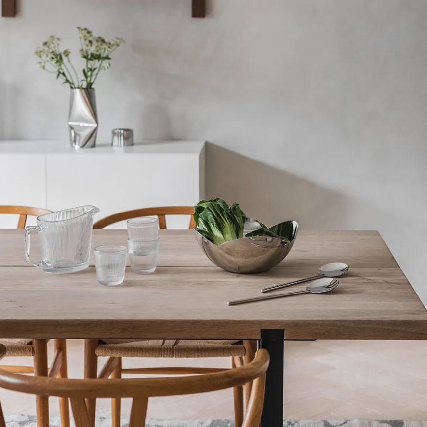 Løve Vinje Skål Rustfritt Stål 24cm Sølv