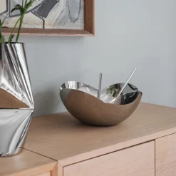 Løve Vinje Skål Rustfritt Stål 24cm Sølv