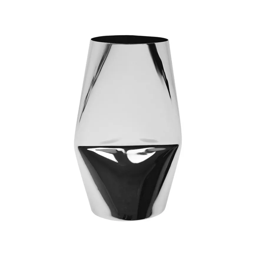 Løve Vinje Vase Rustfritt Stål 24,5cm Sølv